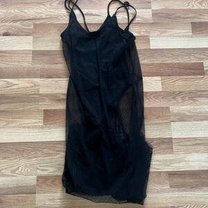H&M Black Coachella Collection Dress